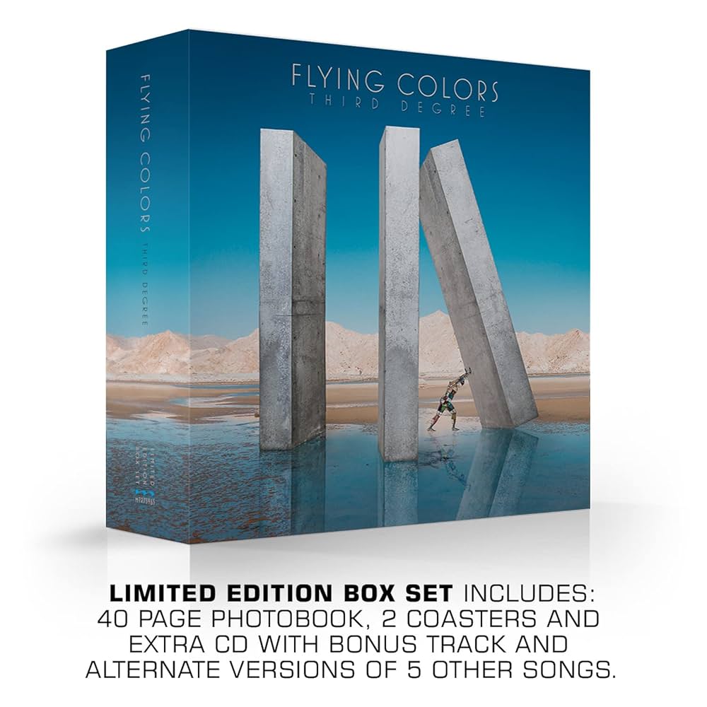 FLYING COLORS - Third degree (limited boxset contains 40 page book + cd bonus tracks)